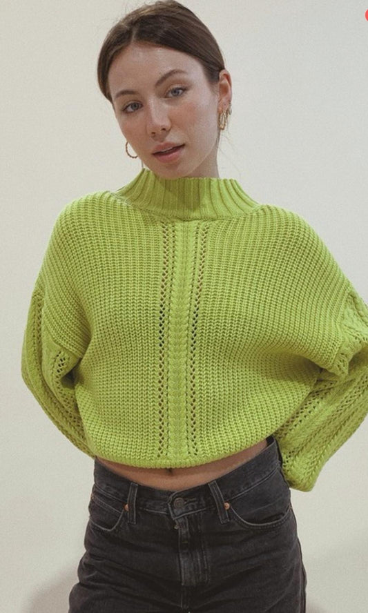 Taylor cropped sweater