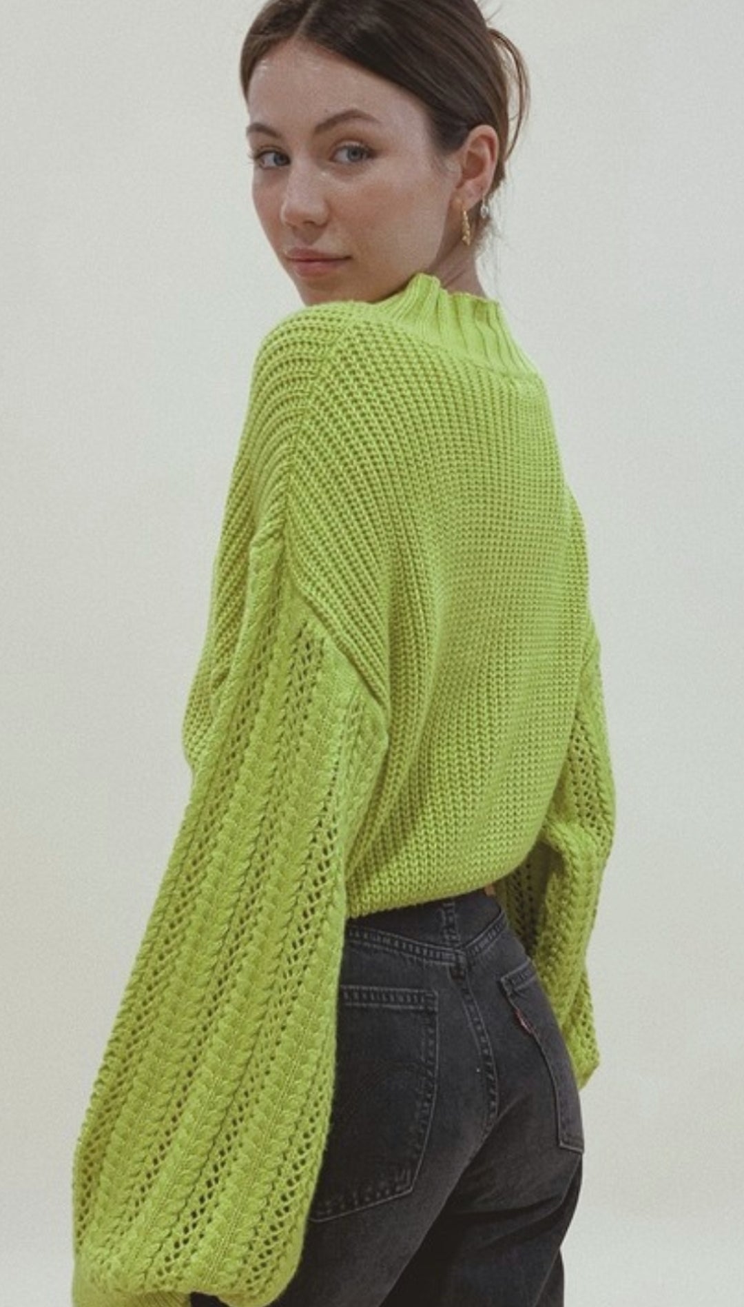 Taylor cropped sweater